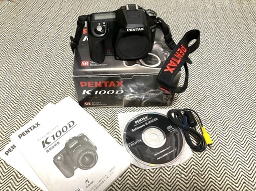 Pentax k100D 使えるけど難あり おまけ付き。