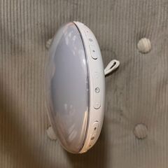 【お渡し確定しました】引渡は5/28まで｜目覚まし時計 ライト付き ホワイトの画像
