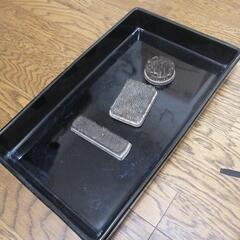 華道用水盤　花器　焼き物　花留め　剣山の画像