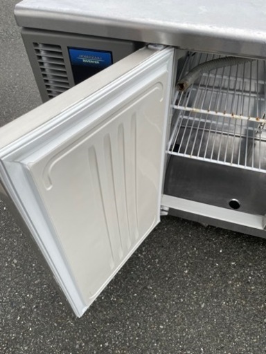 ■中古品 ホシザキ業務用テーブル形冷蔵庫 RT-120SNF-E 2017年 1200ｘ600ｘ800ｍｍ 台下冷蔵庫 動作問題なし■