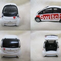 Σ51 ミニカー TOMICA I-MiEV TEPCO Switch! トミカ 三菱 アイミーブ 東京電力 電気自動車 アイ ミーヴ NO.117 1/59 希少 レア 入手困難の画像
