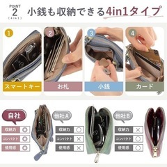 取引中 未使用 キーケース ポーチ  の画像