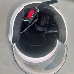ジェット型ヘルメット 125cc以下 パールホワイト（bws-202)の画像