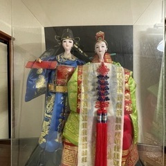韓国夫婦人形【値下げしました】の画像