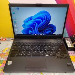 JC03255　美品 富士通 FMV LIFEBOOK U938/S 13.3型 タッチパネル　ノートパソコン　Win11　