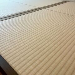最終価格【美品】畳　和紙　ローベッド　小上がり　セミダブルの画像