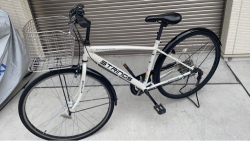 ★名古屋市取りに来る方！極美品27型 クロスバイク ストリングス2 中古自転車 ☆名古屋市取りに来る方！極美品27型 クロスバイク ストリングス