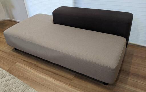 【値下げ】無印良品　ソファベンチ　三人掛け　家具　ソファ