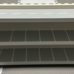 スリーコインズ　ミニカー収納棚の画像