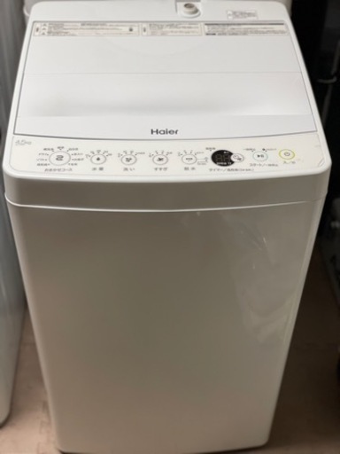 送料・設置込み可　洗濯機　4.5kg  Haier 2021年