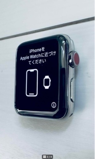 美品 Apple Watch GPS+ Cellular 42mm 容量100% Stainless 希少 アップルウォッチ