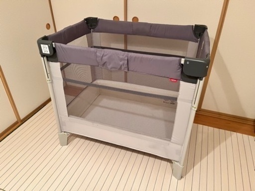 【お譲り先決定しました】ココネルエアー　子供用品 ベビー用品 ベビーベッド、家具