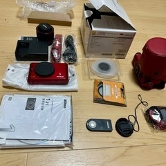 新品同様 Nikon1 J1 レンズセット ミラーレス デジカメ ニコン ワン ニコワンJ1 セット NIKKORズームレンズ の画像