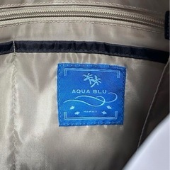 アクアブルー 3WAYバック の画像