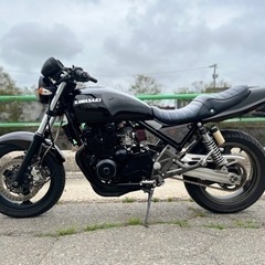 【実働】 美車 ZEPHYRχ ゼファーχ H9年式 KAWASAKI ZR400C ゼファー400 社外マフラー シート新品 カスタムあり 空冷 4発 ゼファーカイの画像