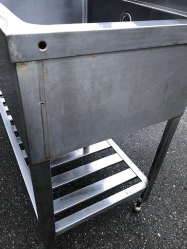 ⭐︎中古品　2槽シンク　1200×500×805mm 厨房用品⭐︎