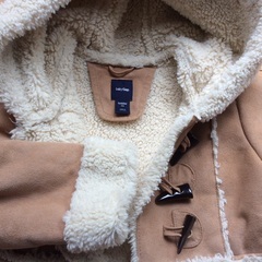 GAP ダッフルコート  ムートンコート 100サイズの画像