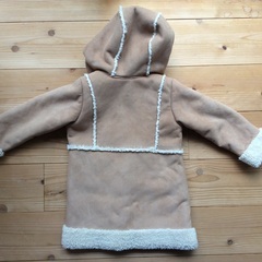GAP ダッフルコート  ムートンコート 100サイズの画像