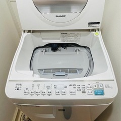 シャープ洗濯乾燥機2019年製の画像