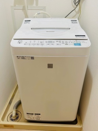 シャープ洗濯乾燥機2019年製