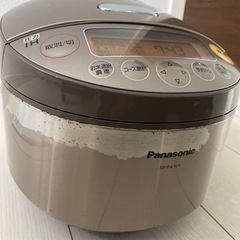 炊飯器　panasonic SR-PA101 圧力IHジャー　お米の画像