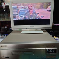 LDプレーヤーとレーザーディスクの画像