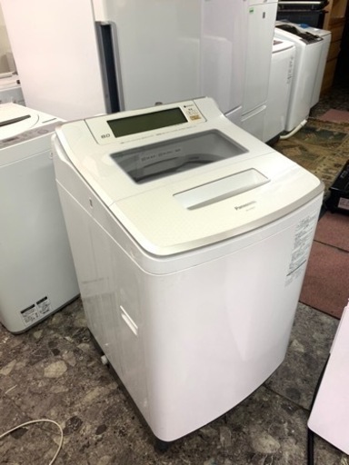 北九州市内配送無料　保証付き　NA-JFA802-W 全自動洗濯機 Jconcept（Jコンセプト） クリスタルホワイト [洗濯8.0kg /乾燥機能無 /上開き]