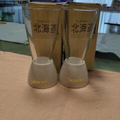 サッポロビール　景品　面白い　角形 コップ、グラス