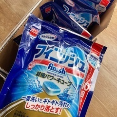 食洗機用洗剤フィニッシュ凝縮パワーキューブ60個入り×7＋試供品！