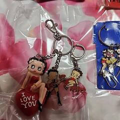 Betty Boop  ベティ キーホルダーなどの画像