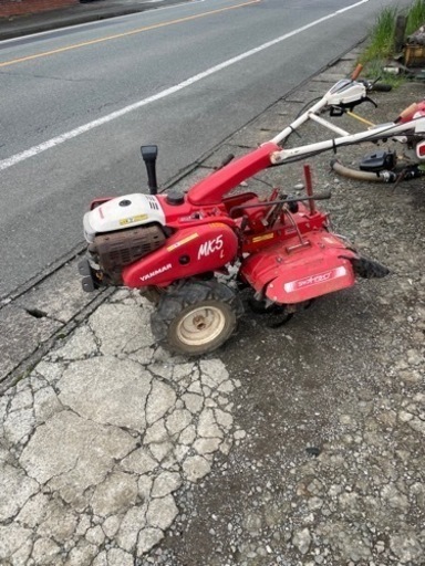 ヤンマー耕運機　管理機