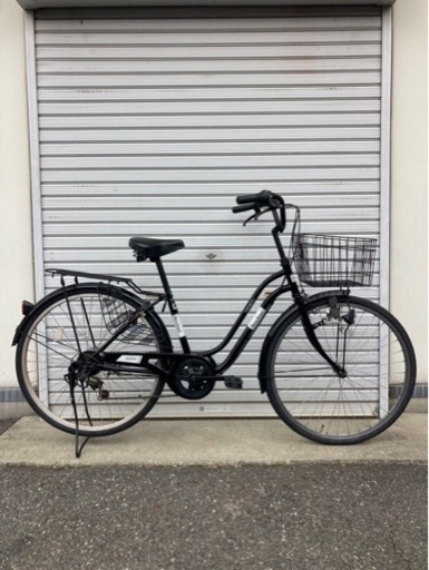 ☆前後タイヤ新品☆   26型　6S  LEDダイナモライト　防犯登録料込価格︎‼︎