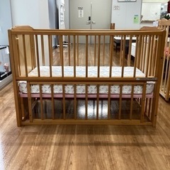ベビーベッド【町田市再生家具】240250