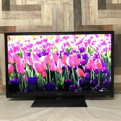 即日受渡❣️SHARP AQUOS40型色鮮やかでクリアな映像再現、裏