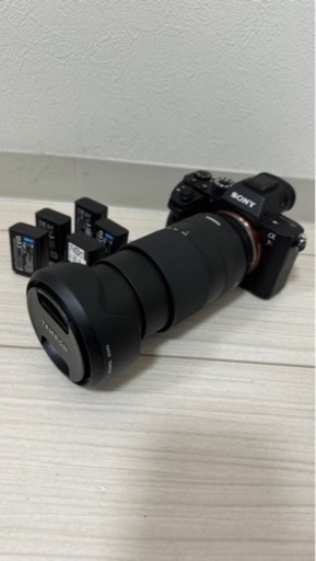 【説明必読】一眼レフ　フルサイズミラーレス　SONY α7rII  タムロンレンズ
