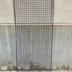 【豊川市民限定/申込:令和6年5月10日まで】メッシュパネル（ブラック）（豊川市清掃事業課・粗大ごみリユース№128）の画像