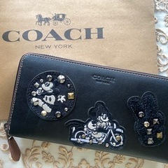 ★新品未使用★COACH ディズニーコラボ長財布  F59340