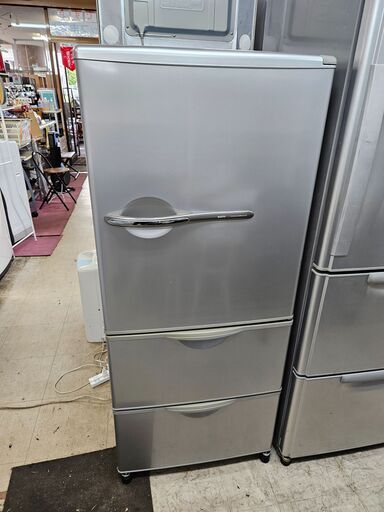 リサイクルショップどりーむ荒田店 No11170　サンヨー　3ドア冷蔵庫　2009年製　容量255L　※氷トレイ欠品(´;ω;｀)
