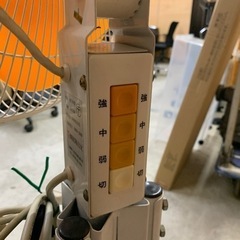 扇風機 大型扇風機 工場扇 鯛勝産業 タイカツ 三脚スタンド式 HC101型 AC100V 50/60HZ共用 押し釦スイッチ 風量3段階調節 180W～280W 中古 動作確認済みの画像