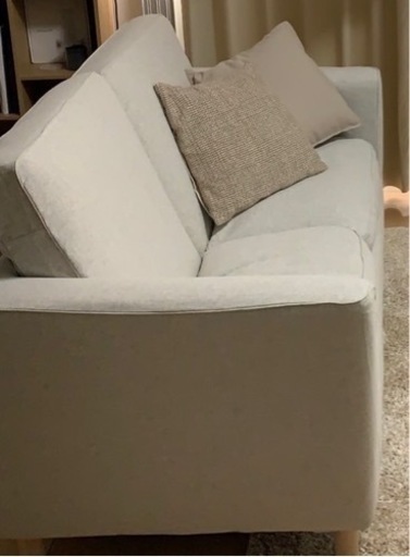 IKEA グレー　ソファ(取り引き相手決定済み)