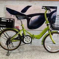 【愛品館江戸川店】キャプテンスタッグ　折りたたみ自転車　コンタナ...