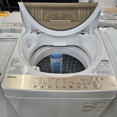 リサイクルショップどりーむ荒田店 No11661　お買い得品！　東芝　洗濯機　2019年製　容量7.0㎏　ファミリー向けの容量です♪の画像