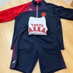 東京学館男子ジャージ上ハーフパンツ体操服