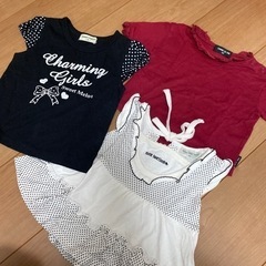 90 女の子　
子供服　の画像