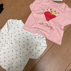 90 女の子　
子供服　の画像