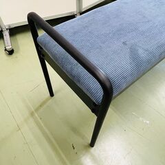 【新品 未使用品】関家具 ベンチ 110㎝ リーデル BK イス チェア ダイニング(ZNI)の画像