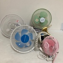まとめて4つ 卓上扇風機 クリップ扇風機　コーナン ドウシシャ ...