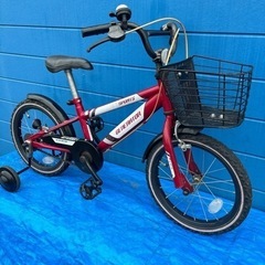 【引取り限定】ジェネレーター キッズサイクル 青 GENERATOR 子供用自転車 キッズ 男の子 青 18インチ 小学生