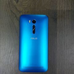 お取引済　ASUS ZenFone Go X013DB Android blue 中古現状の画像