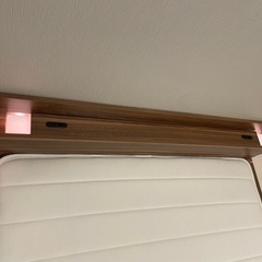 【2年使用】　家具 ベッド　ローベット　10万円で購入した物です　購入サイト記載 の画像